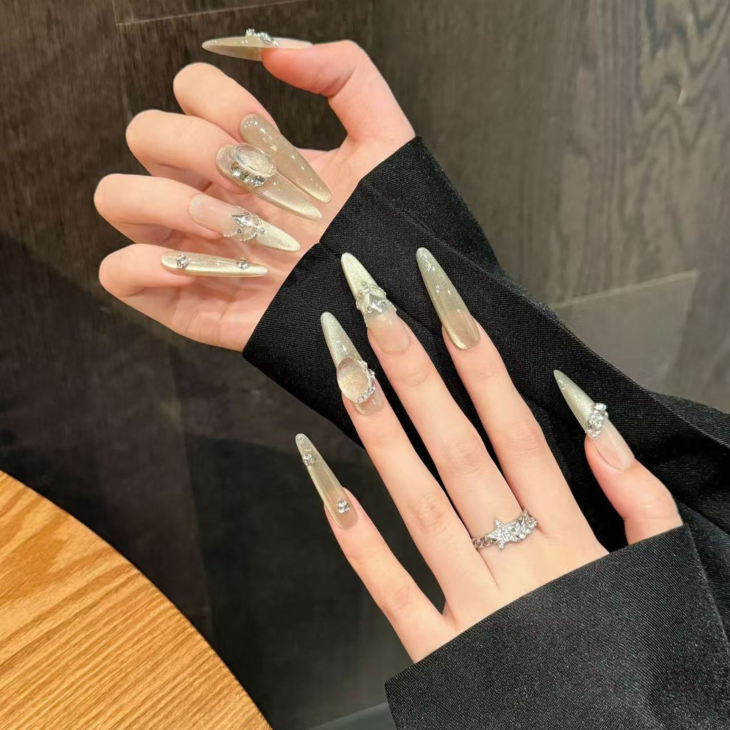 Premium nail art crafted
