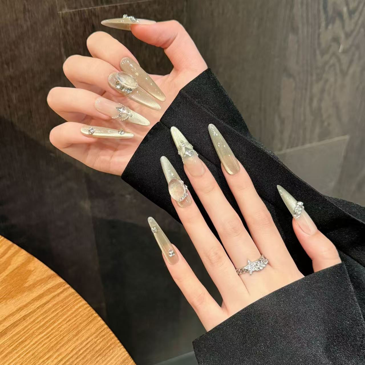 Premium nail art crafted