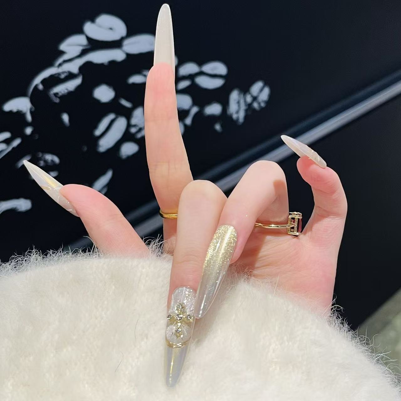 Light Series autumn nail