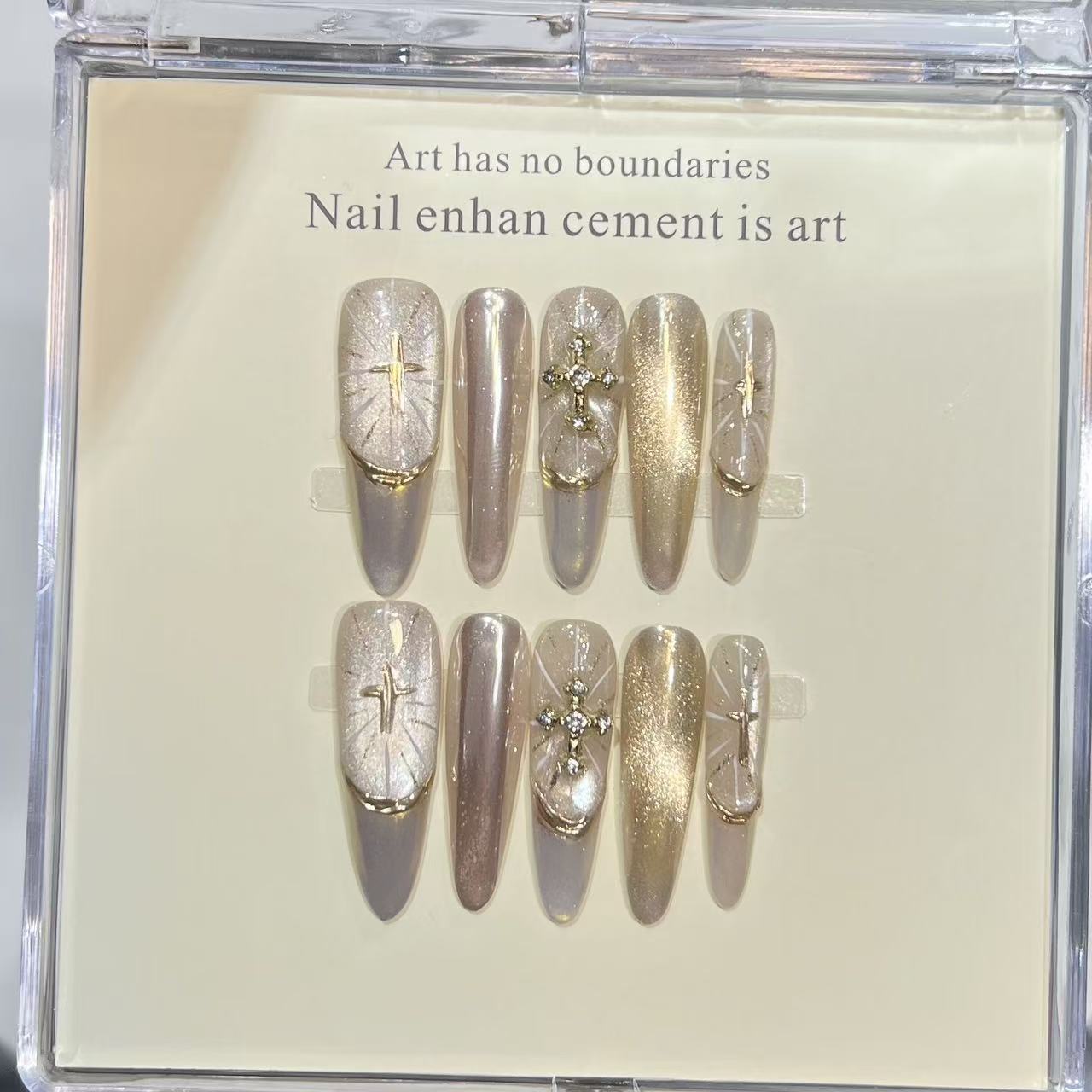 Light Series autumn nail