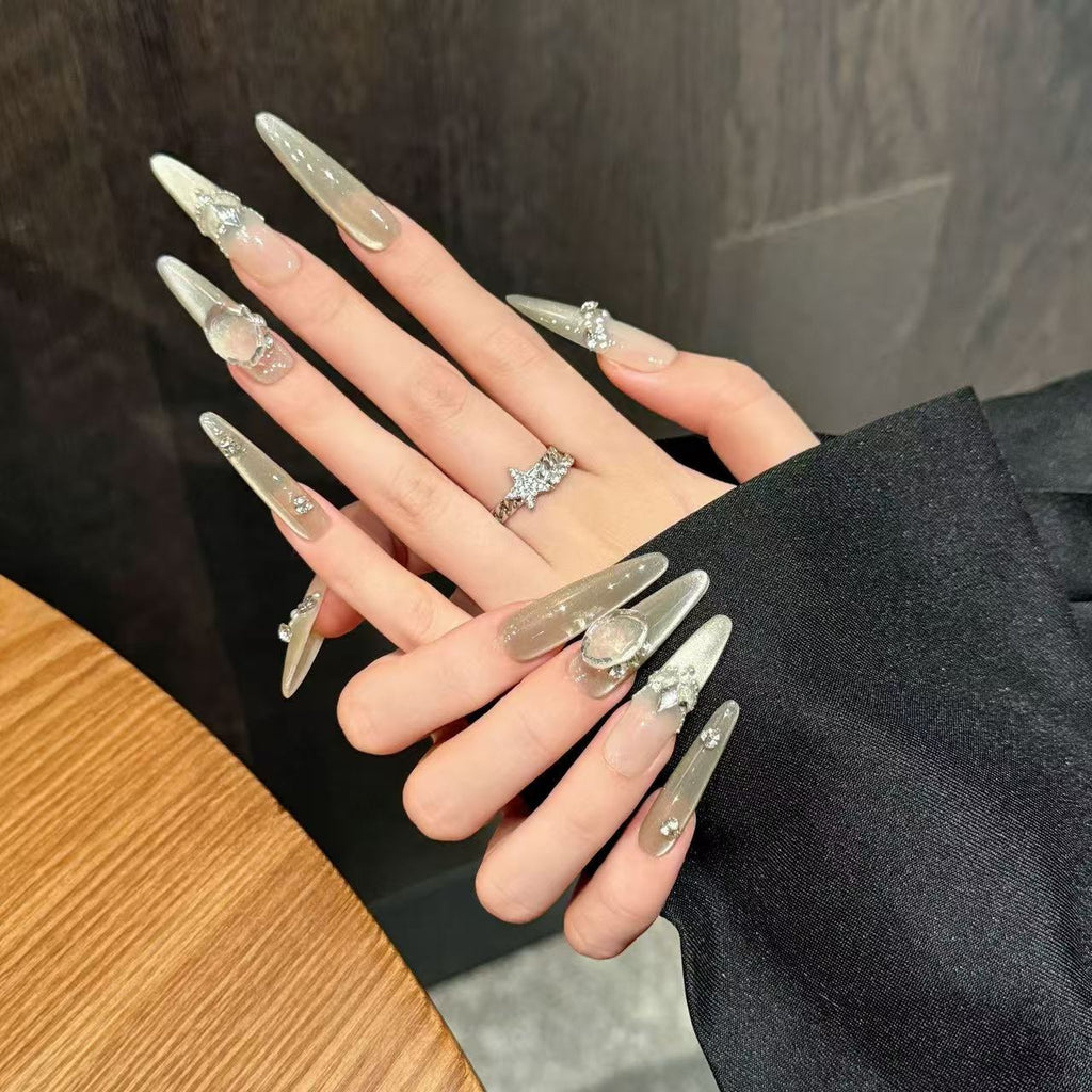 Premium nail art crafted