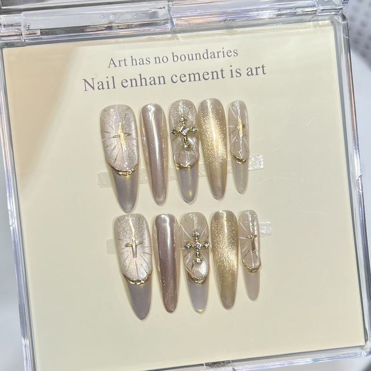 Light Series autumn nail