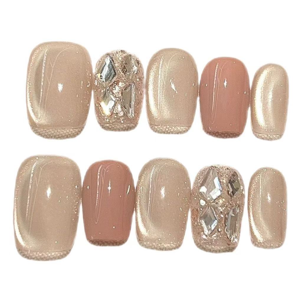 Blush & Silver Whispers