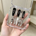 Gothic Girl Must-Have Nail Art with Dual Design