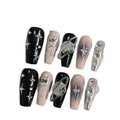 dark aesthetic nail