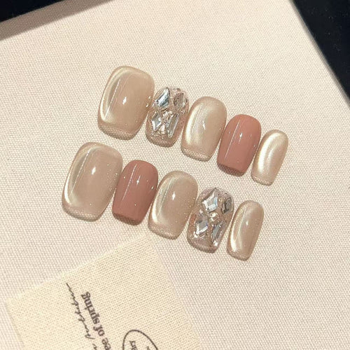 Blush & Silver Whispers