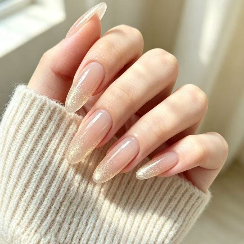 Pink Hail nails