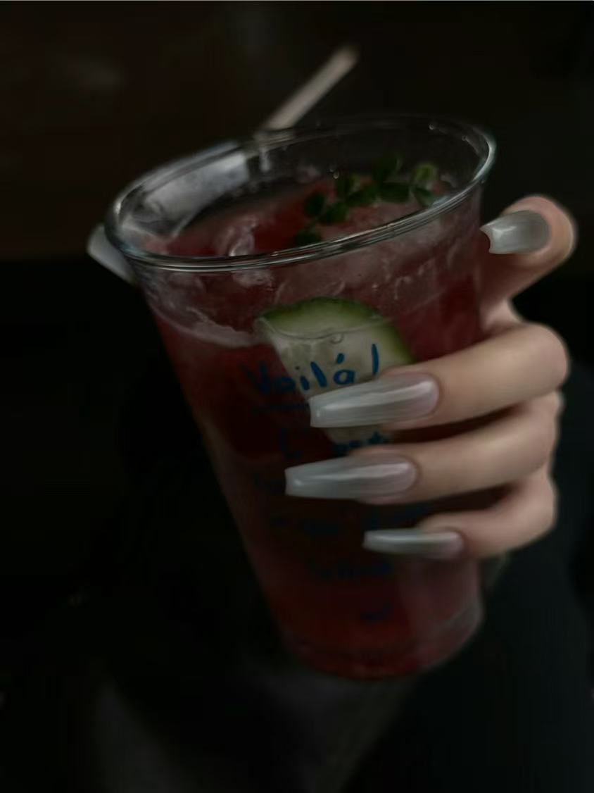 Dark and edgy nail