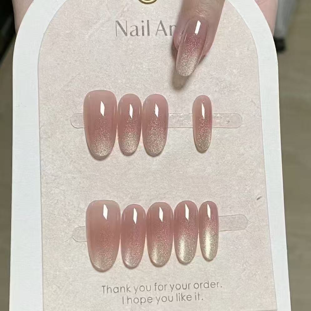 Pink Hail nails