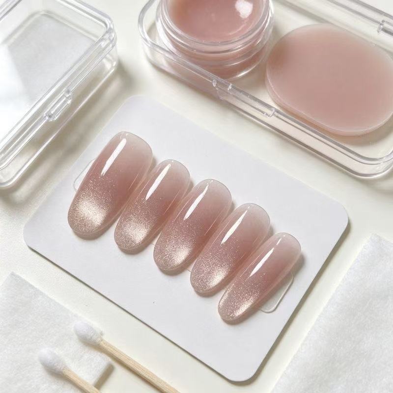 Pink Hail nails