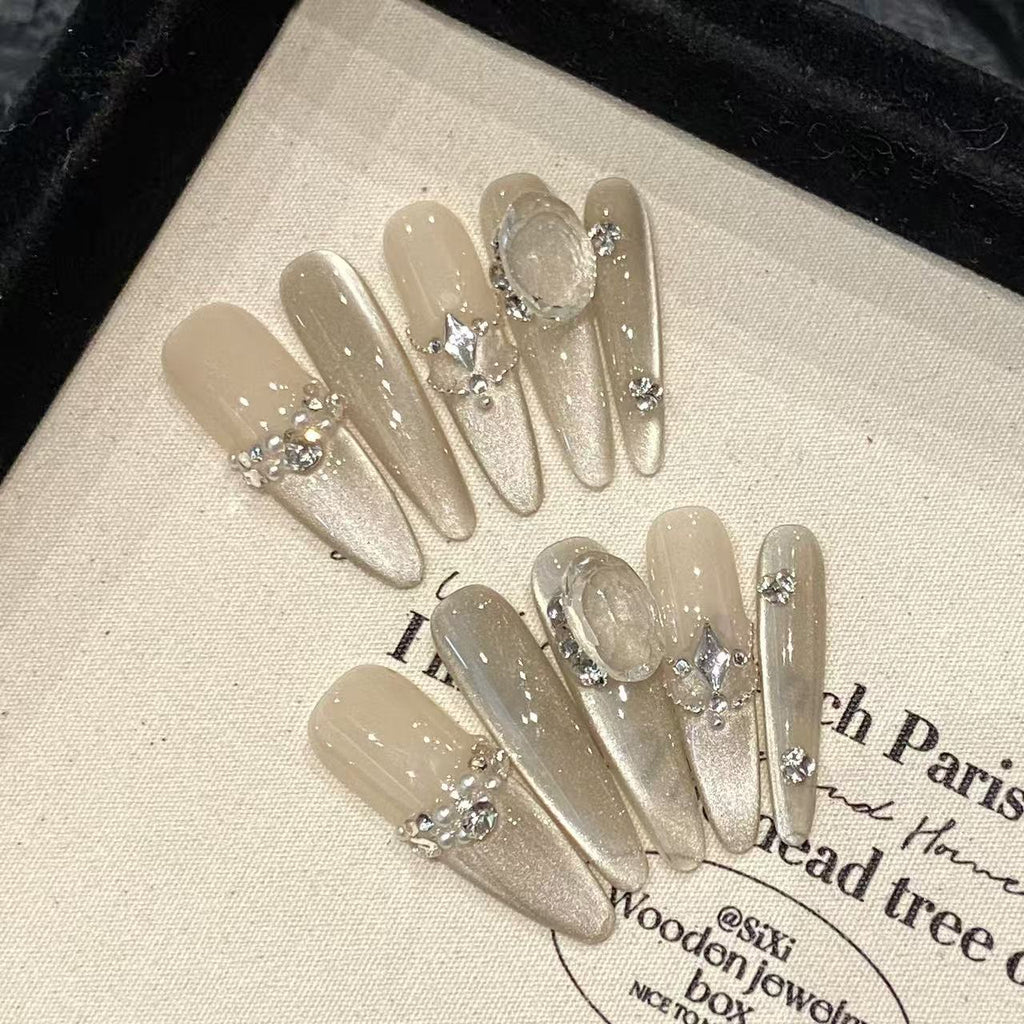 Premium nail art crafted